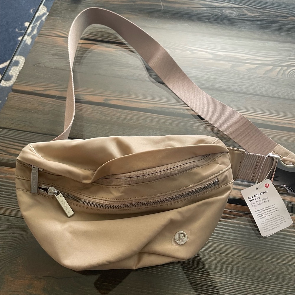 lululemon athletica Beige Crossbody Bag